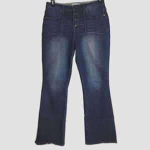 Frye High Rise Button Fly Bootcut Flare Jeans 10